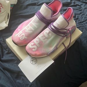 Pharrell Williams human race shoes 9.5/10 condition worn literally 1 time